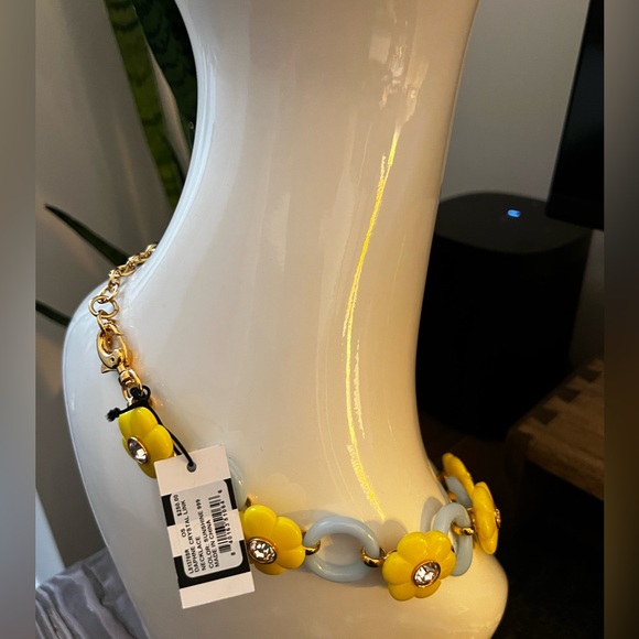 Lele Sadoughi Daphne Crystal Link Necklace - Picture 2 of 4